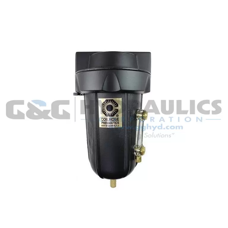 8924M Coilhose Heavy Duty Series Coalescing Filter, 1/2